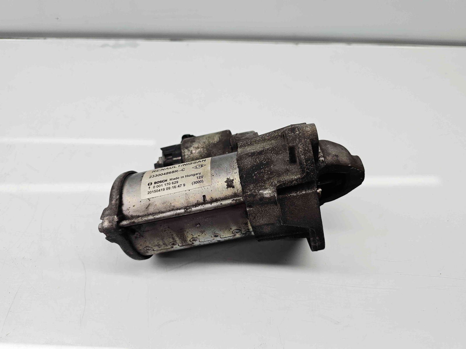 Electromotor 12 dinti Renault Megane 4 [Fabr 2015-prezent] 233004868R 1.5 dCi K9K60866KW / 90CP
