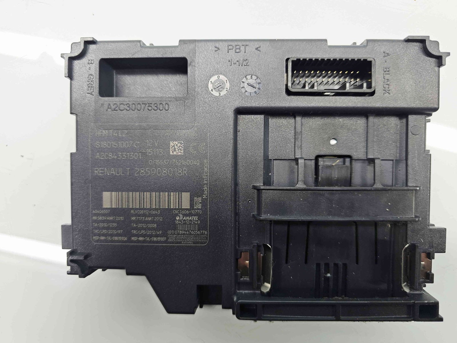 Contact cu cheie Renault Clio 4 [Fabr 2012-prezent] 285908018R 1.5 dCi K9K60866KW / 90CP - imagine 4