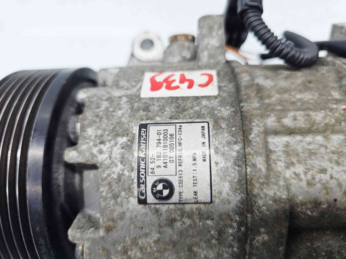 Compresor clima  Bmw 5 (E60) [Fabr 2004-2010] 9182794 2.0 N43B 125KW / 170CP