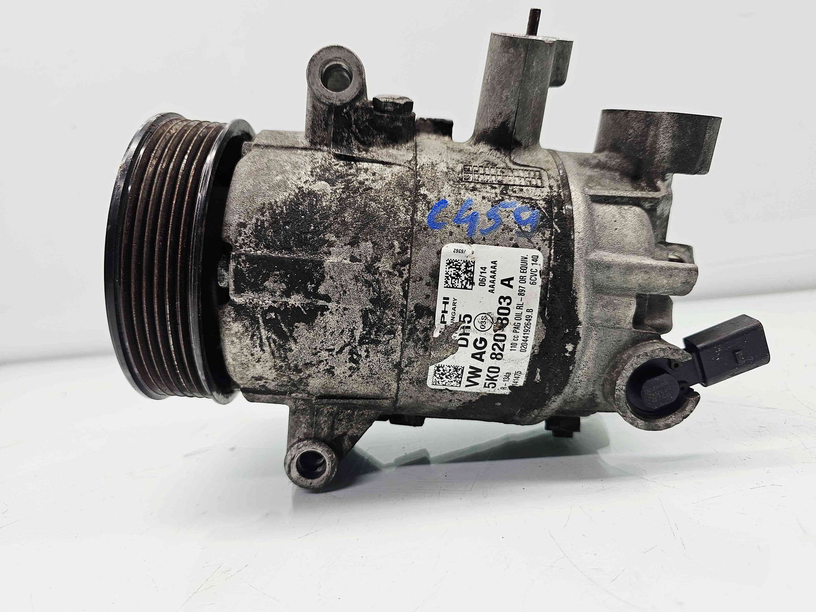 Compresor clima Skoda Superb II (3T4) [Fabr 2008-2015] 5K0820803A 2.0 TDI CFGC 130KW / 177CP - imagine 5