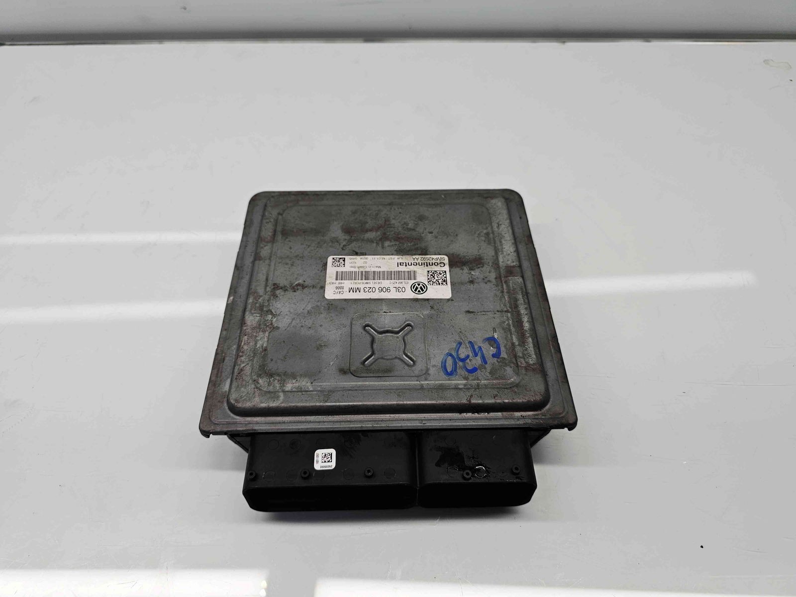 Calculator motor ECU Skoda Superb II (3T4) [Fabr 2008-2015] 03L906023MM 1.6 TDI CAYC 77KW / 105CP - imagine 1