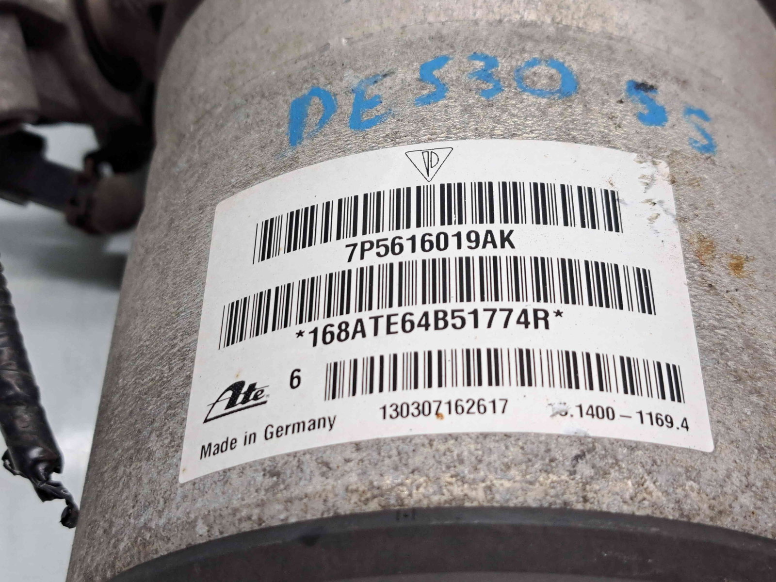 Amortizor stanga spate PORSCHE Cayenne (92A) [Fabr 2010-2017]3.0 TDI CRCA 180KW / 245CP - imagine 6