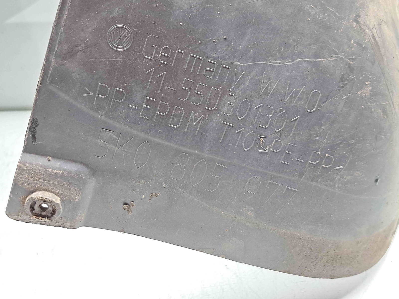 Carenaj roata stanga fata Volkswagen Golf 6 (5K1) GTD [Fabr 2009-2013] 5K08905977 - imagine 2