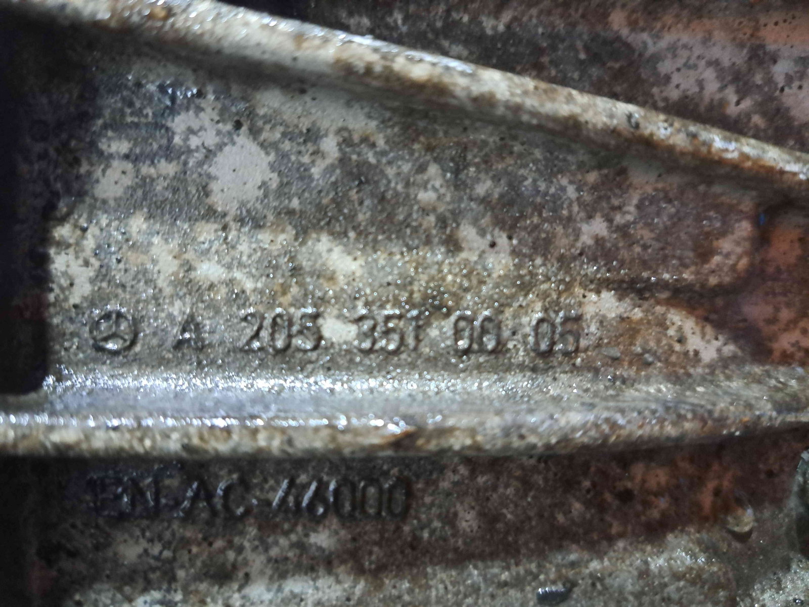 Grup diferential spate Mercedes Clasa C Combi (S205) [Fabr 2015-prezent] 2053509125 2.2 CDI 651921 125KW / 170CP - imagine 7