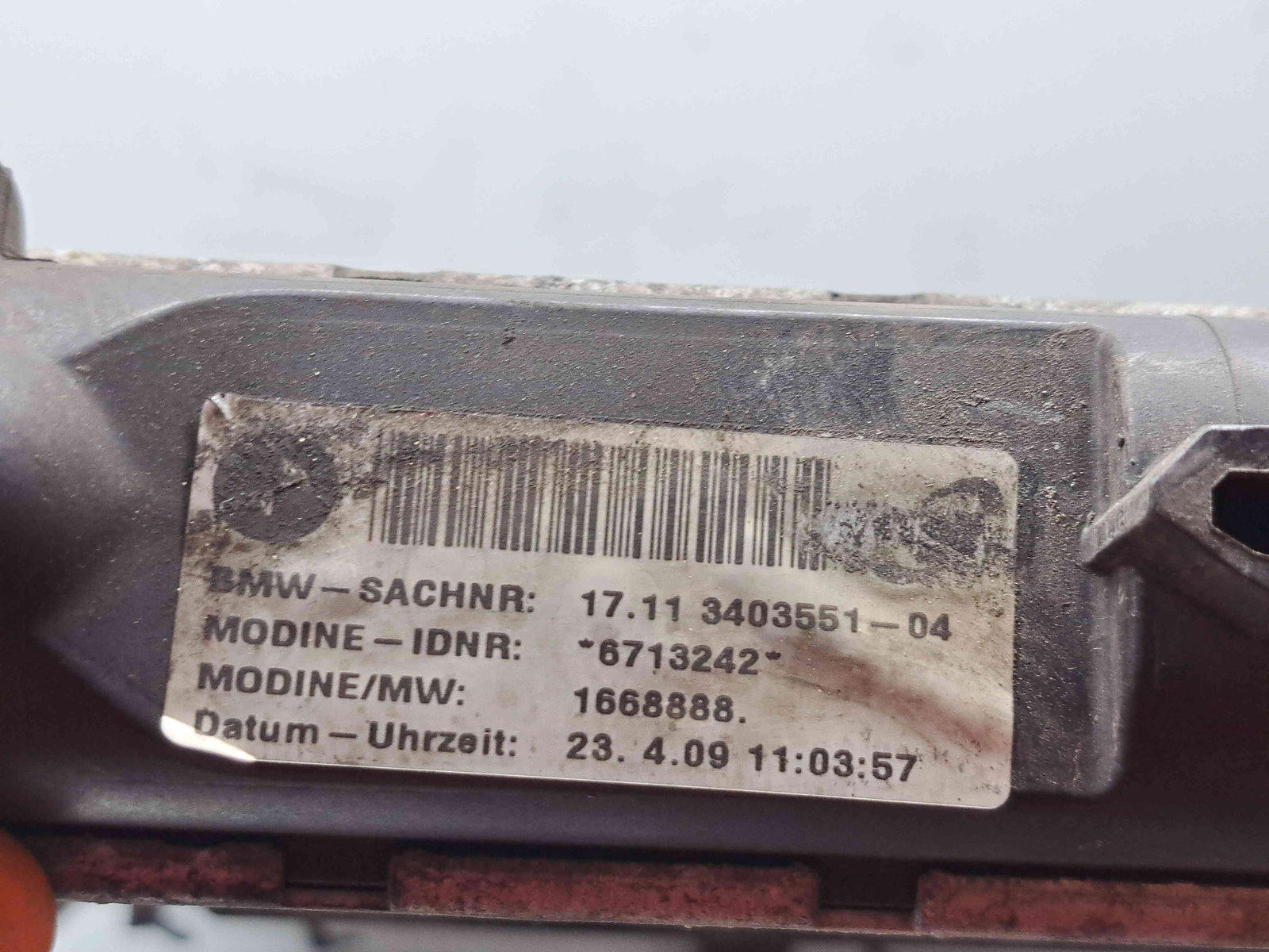 Radiator apa Bmw X3 (E83) [Fabr 2003-2009] 3403551-04 2.0 N47D 130KW / 177CP - imagine 2