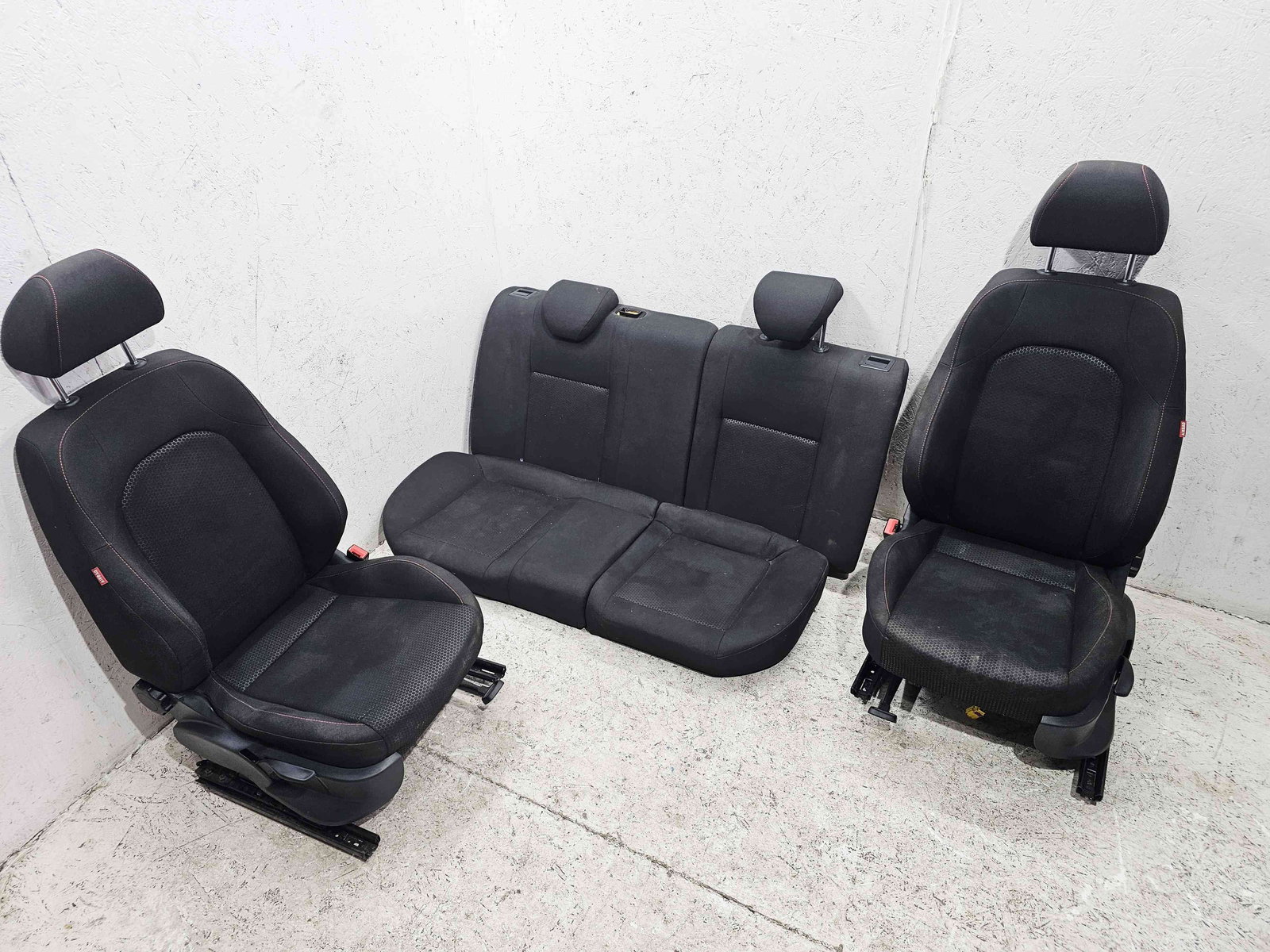 Set interior textil Seat Ibiza 5 (6J5) FR [Fabr 2008-2017] OEM - imagine 1