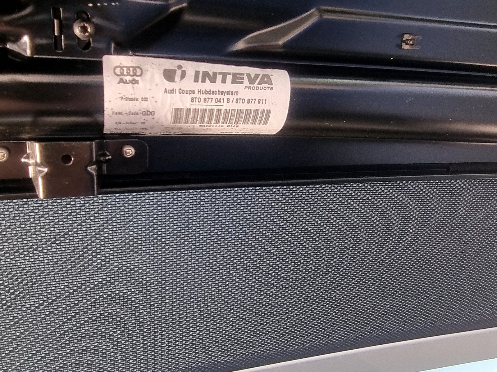 Trapa AUDI A5 (8T3) [Fabr 2007-2015] 8T0877041B / 8T0877911 3.0 TDI CREC 245KW / 333CP - imagine 4