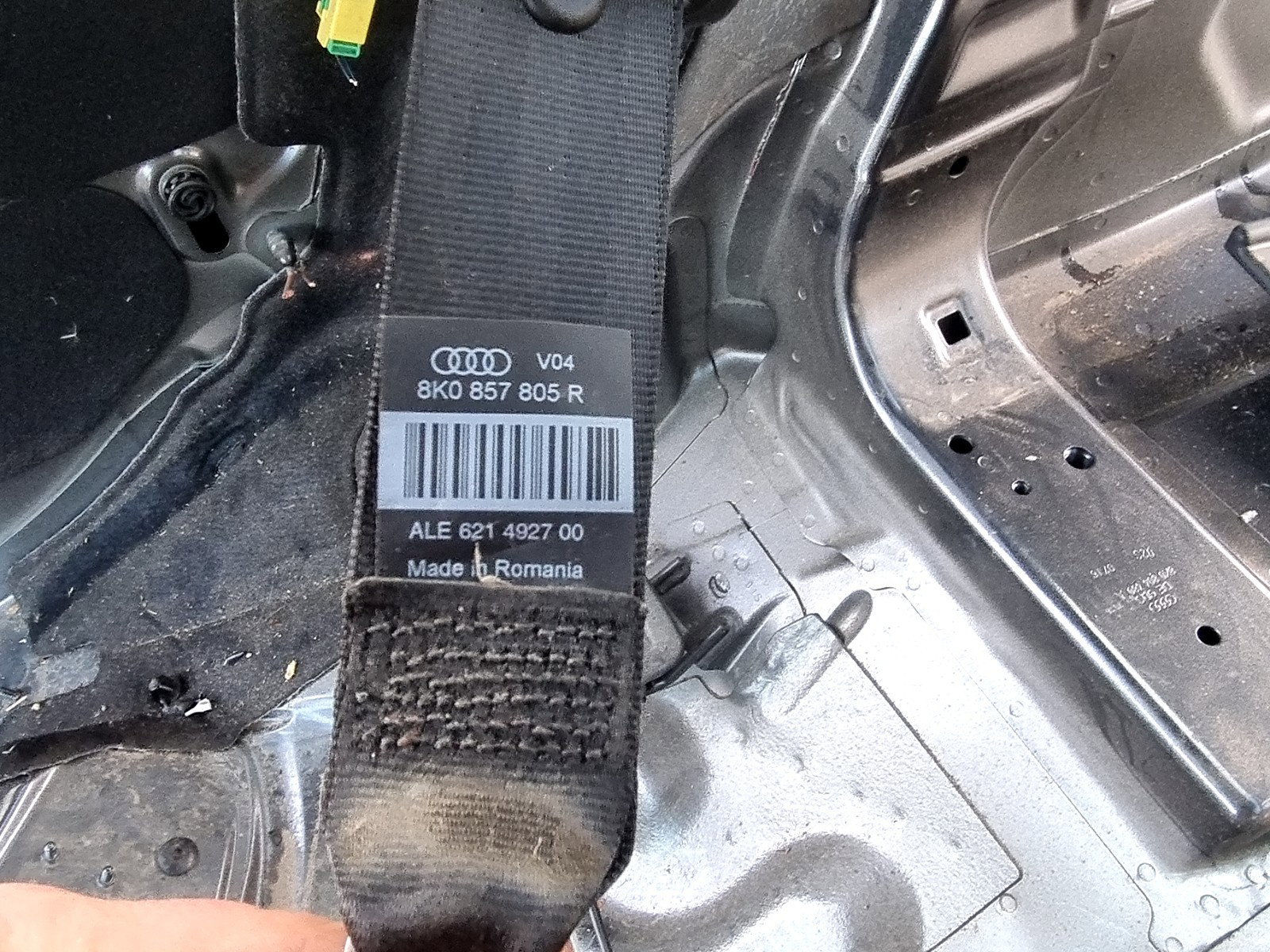 Centura dreapta spate AUDI A5 (8T3) [Fabr 2007-2015] 8K0857805R 3.0 TDI CREC 245KW / 333CP - imagine 3