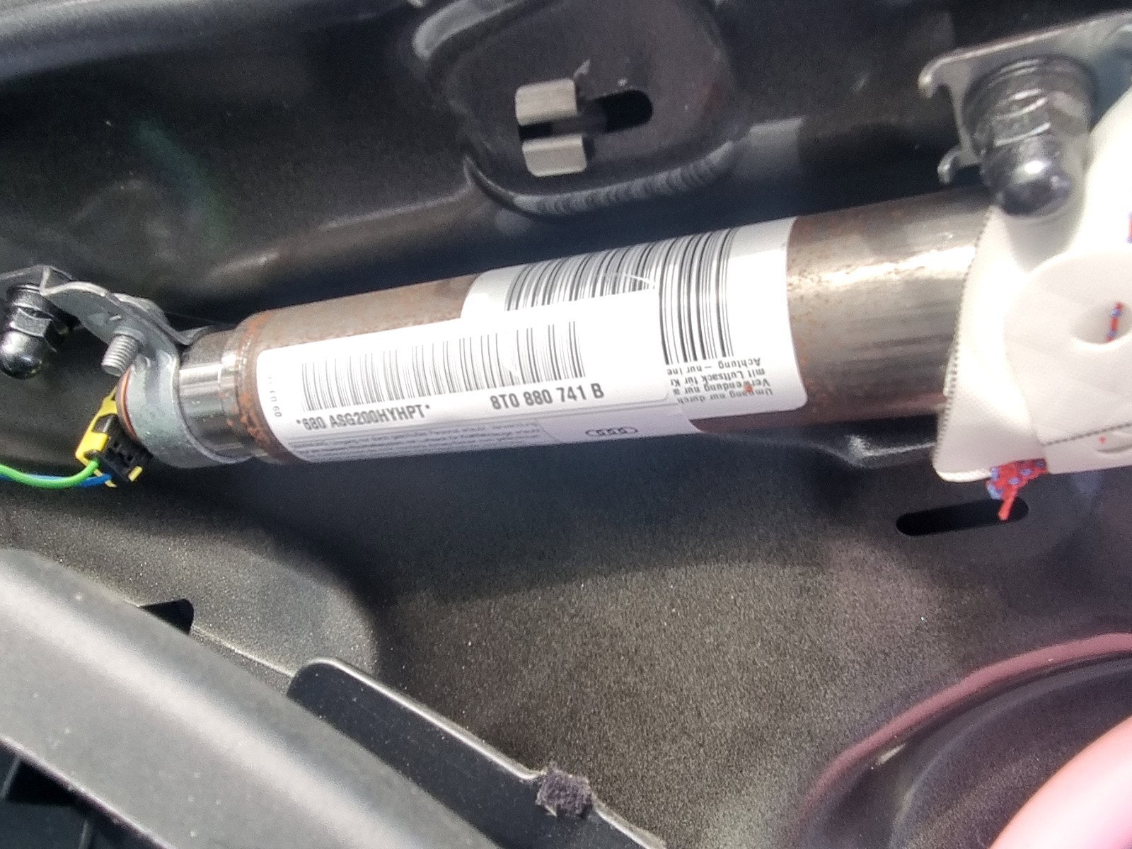 Airbag cortina stanga AUDI A5 (8T3) [Fabr 2007-2015] 8T0880741B 3.0 TDI CREC 245KW / 333CP - imagine 2