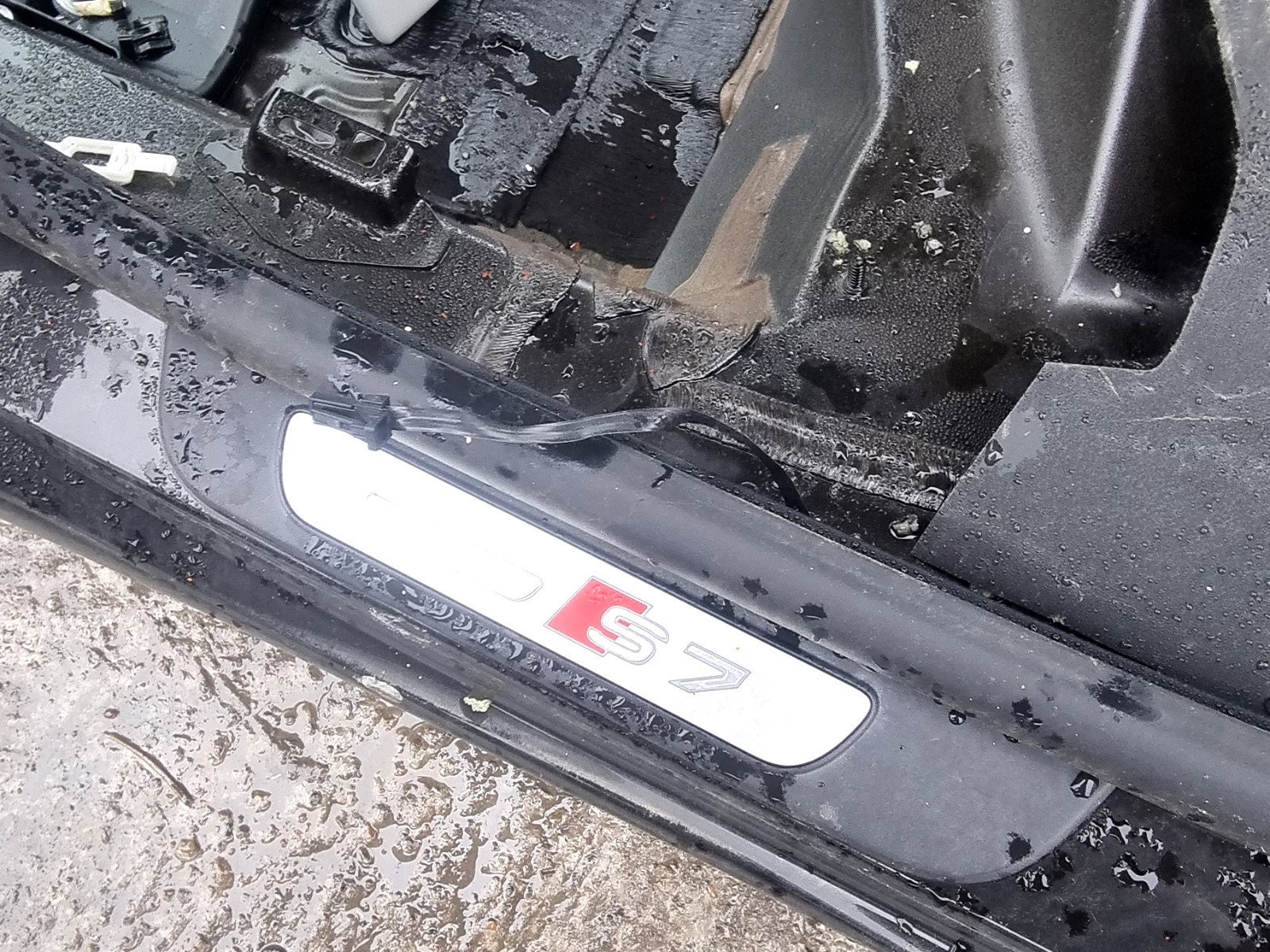 Ornament prag stanga spate AUDI A7 (4GA) Sportback [Fabr 2011-2017] 4.0 TFSI CEUC 309KW / 420CP - imagine 2