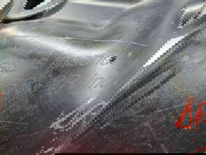 Carenaj roata dreapta fata Renault Megane 3 (B95) [Fabr 2008-2016] 638455332R