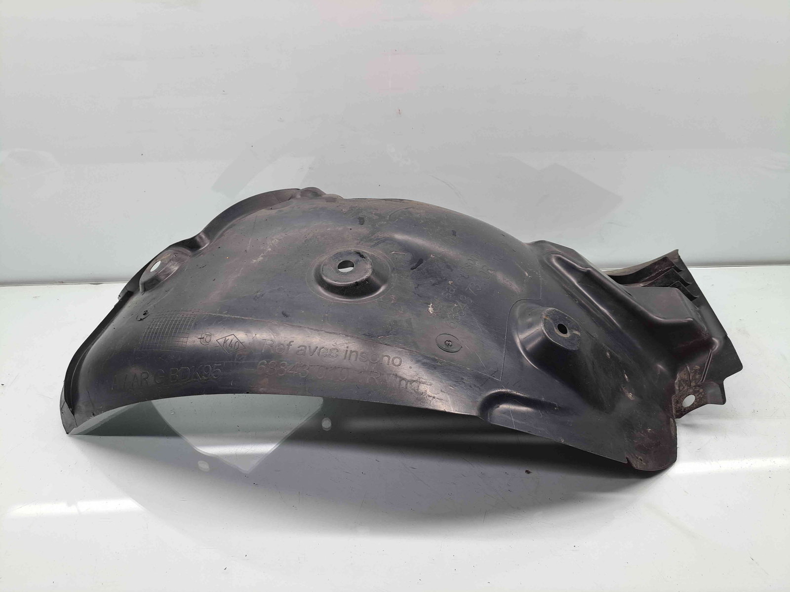 Carenaj roata stanga fata Renault Megane 3 (B95) [Fabr 2008-2016] 638437310R - imagine 2