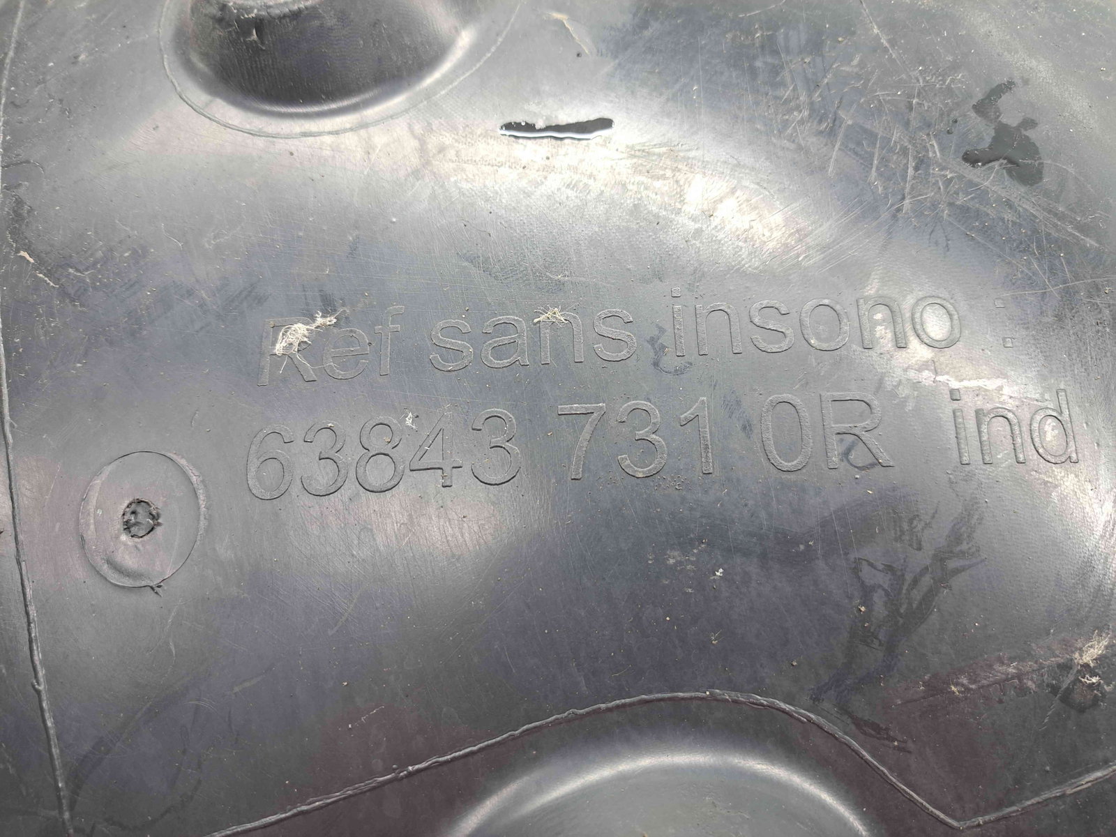 Carenaj roata stanga fata Renault Megane 3 (B95) [Fabr 2008-2016] 638437310R - imagine 4