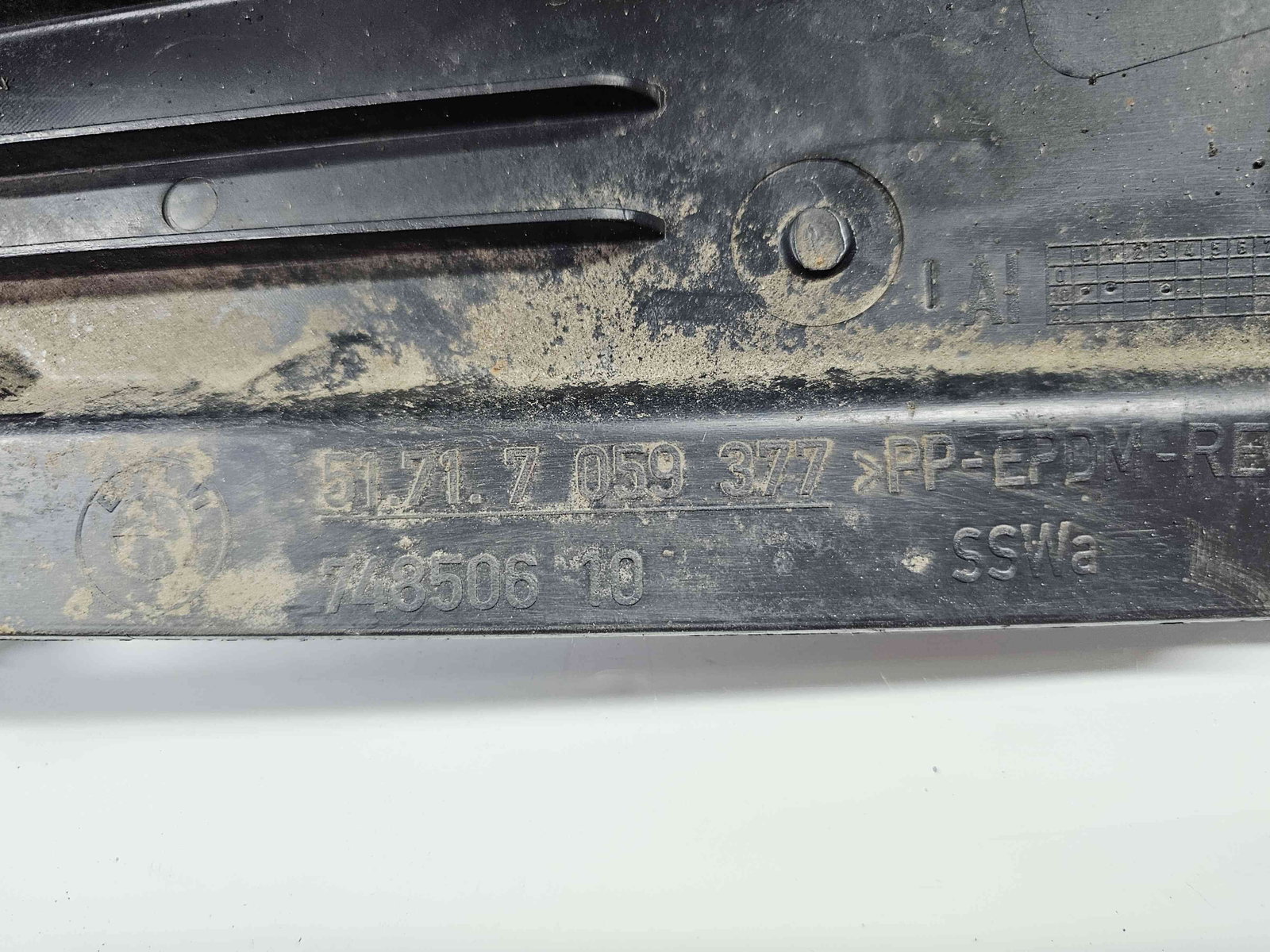 Carenaj roata stanga fata Bmw 3 (E90) [Fabr 2005-2011] 7059377 - imagine 2