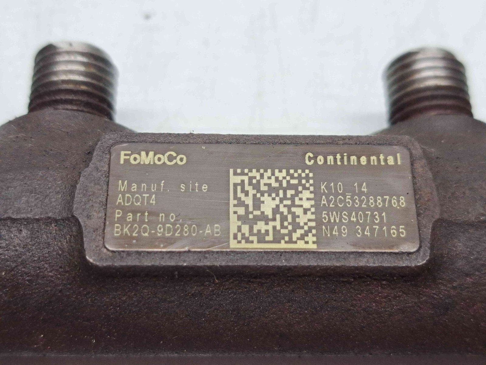 Rampa injectoare Peugeot Boxer 3 [Fabr 2006-2020] BK2Q-9D280-AB 2.2 HDI 4HU 81KW / 110CP - imagine 5