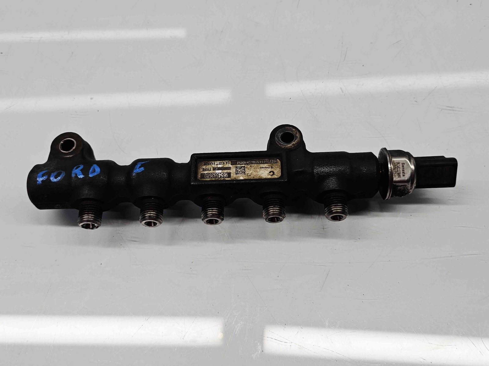 Rampa injectoare Ford Focus 2 (DA) [Fabr 2004-2012] 9654592680 1.6 TDCI DV6T 66KW / 90CP - imagine 1