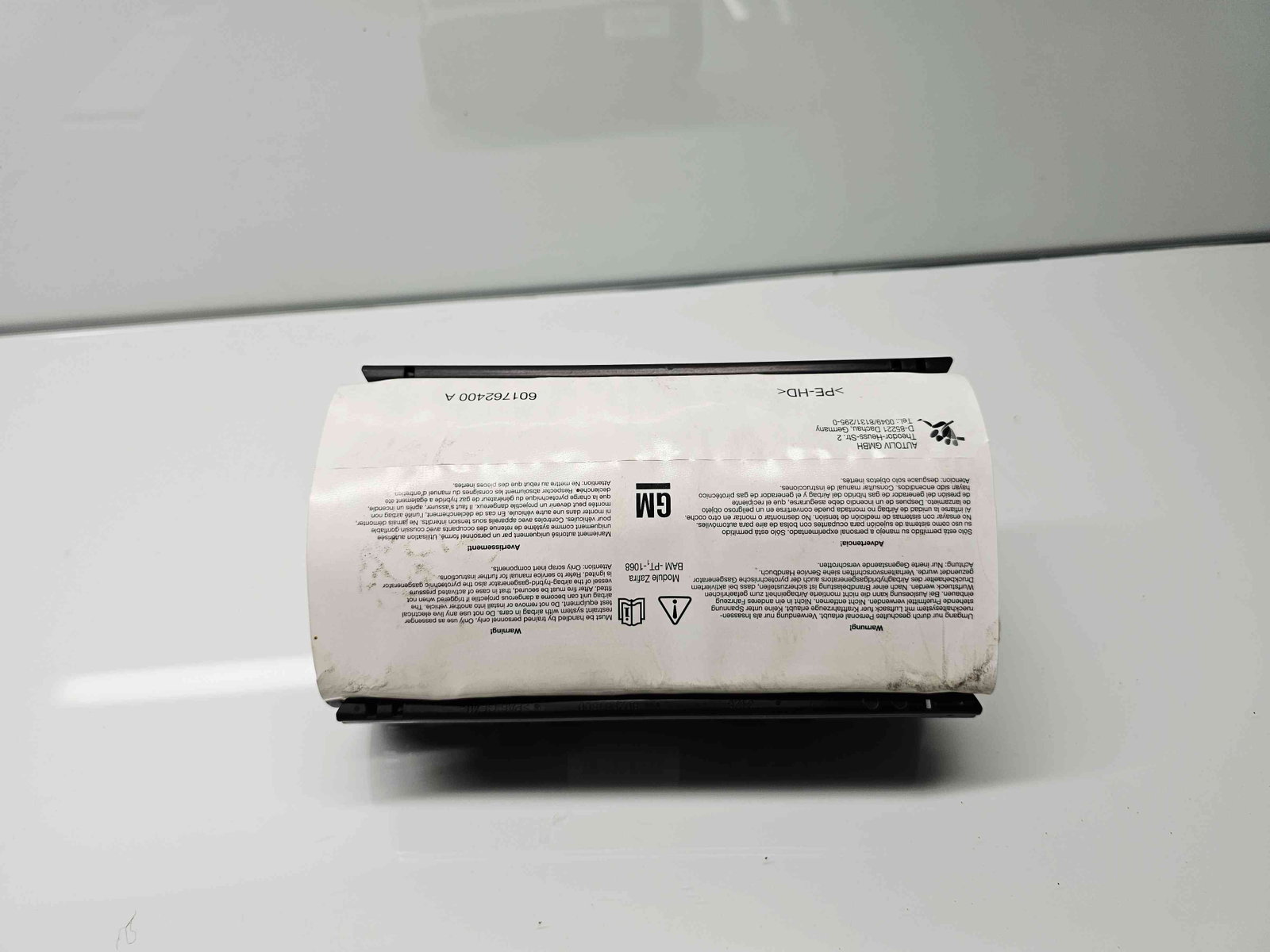 Airbag pasager Opel Zafira B (A05) [Fabr 2006-2011] 13111177