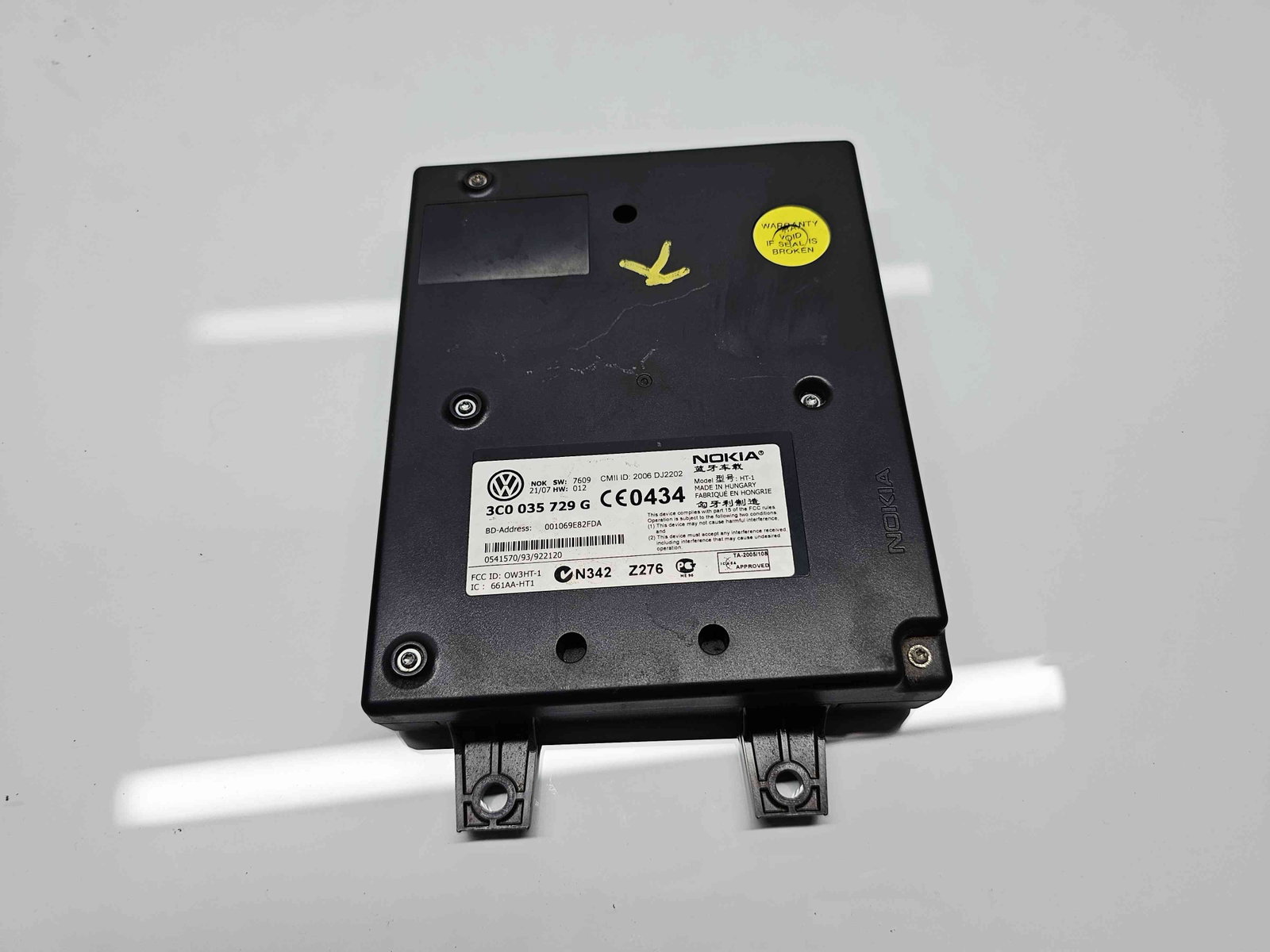 Modul bluetooth Volkswagen Golf 5 Variant (1K5) [Fabr 2007-2009] 3C0035729G