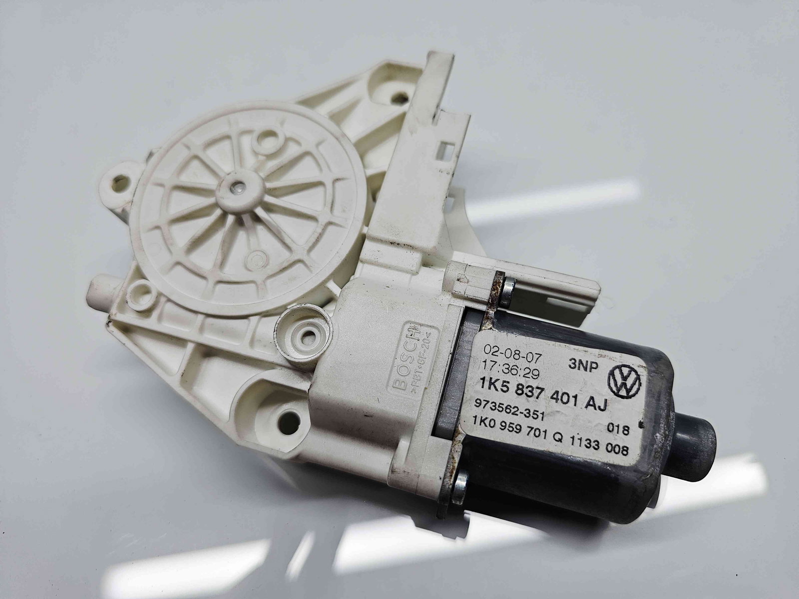 Motoras geam dreapta fata Volkswagen Golf 5 Variant (1K5) [Fabr 2007-2009] 1K5837401AJ - imagine 5
