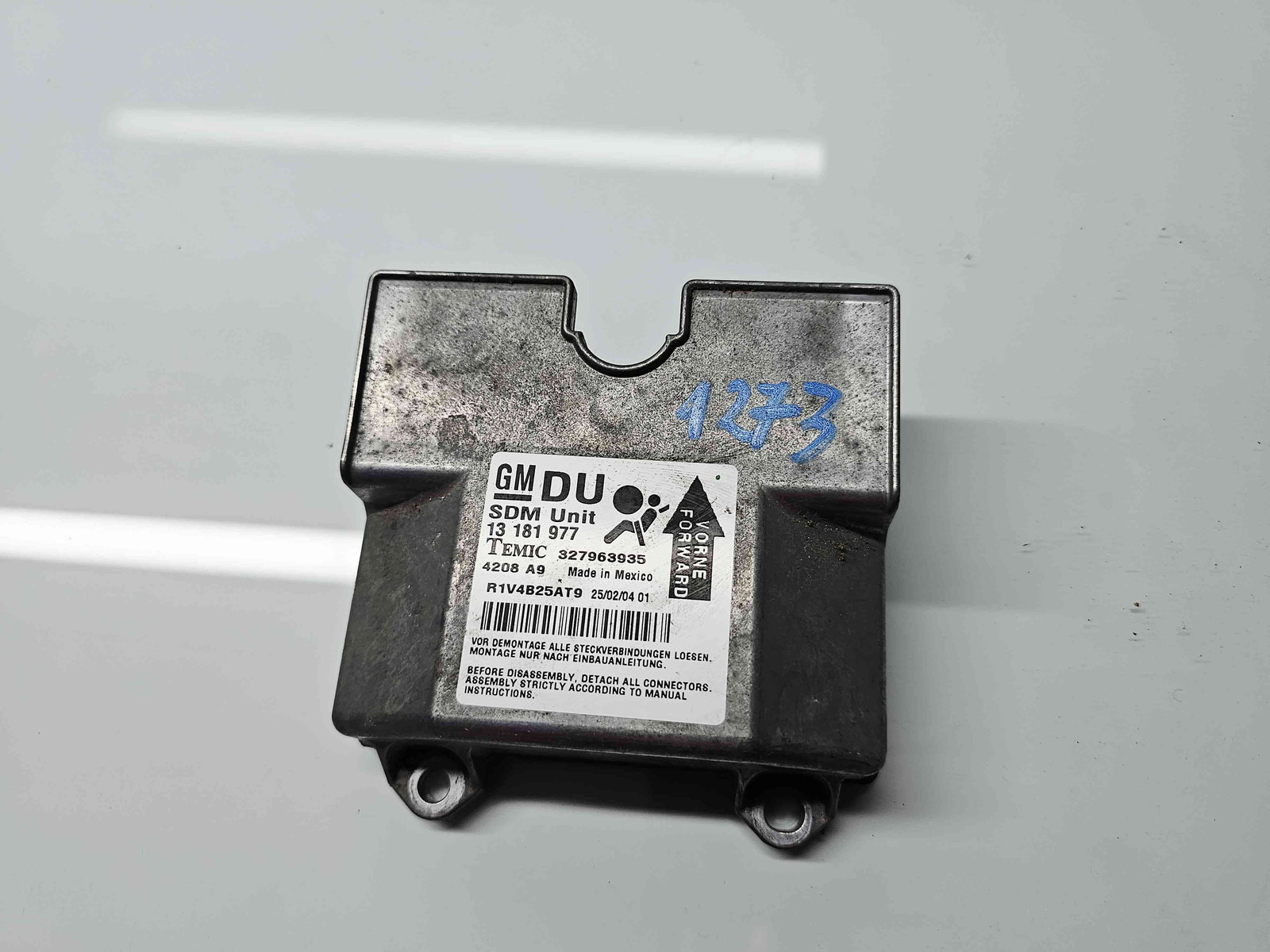 Calculator airbag Opel Astra H [Fabr 2004-2009] 13181977 1.7 CDTI Z17DTH 74KW / 100CP - imagine 4