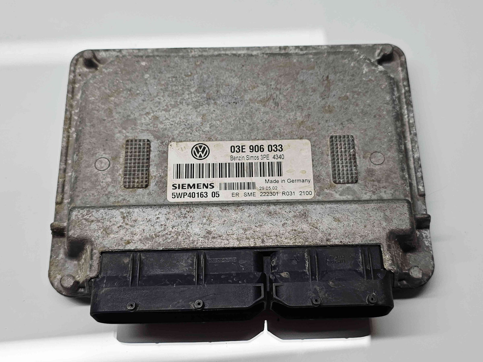 Calculator motor ECU Volkswagen Polo (9N) [Fabr 2001-2008] 03E906033 1.2 Benz AZQ 47KW / 64CP