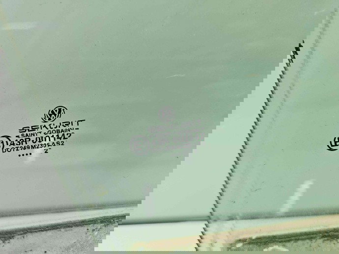 Geam usa dreapta fata Volkswagen Polo (9N) [Fabr 2001-2008] OEM