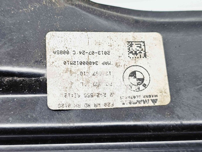 Macara electrica geam dreapta spate Bmw 1 (F20) [Fabr 2011-2017] 7242556