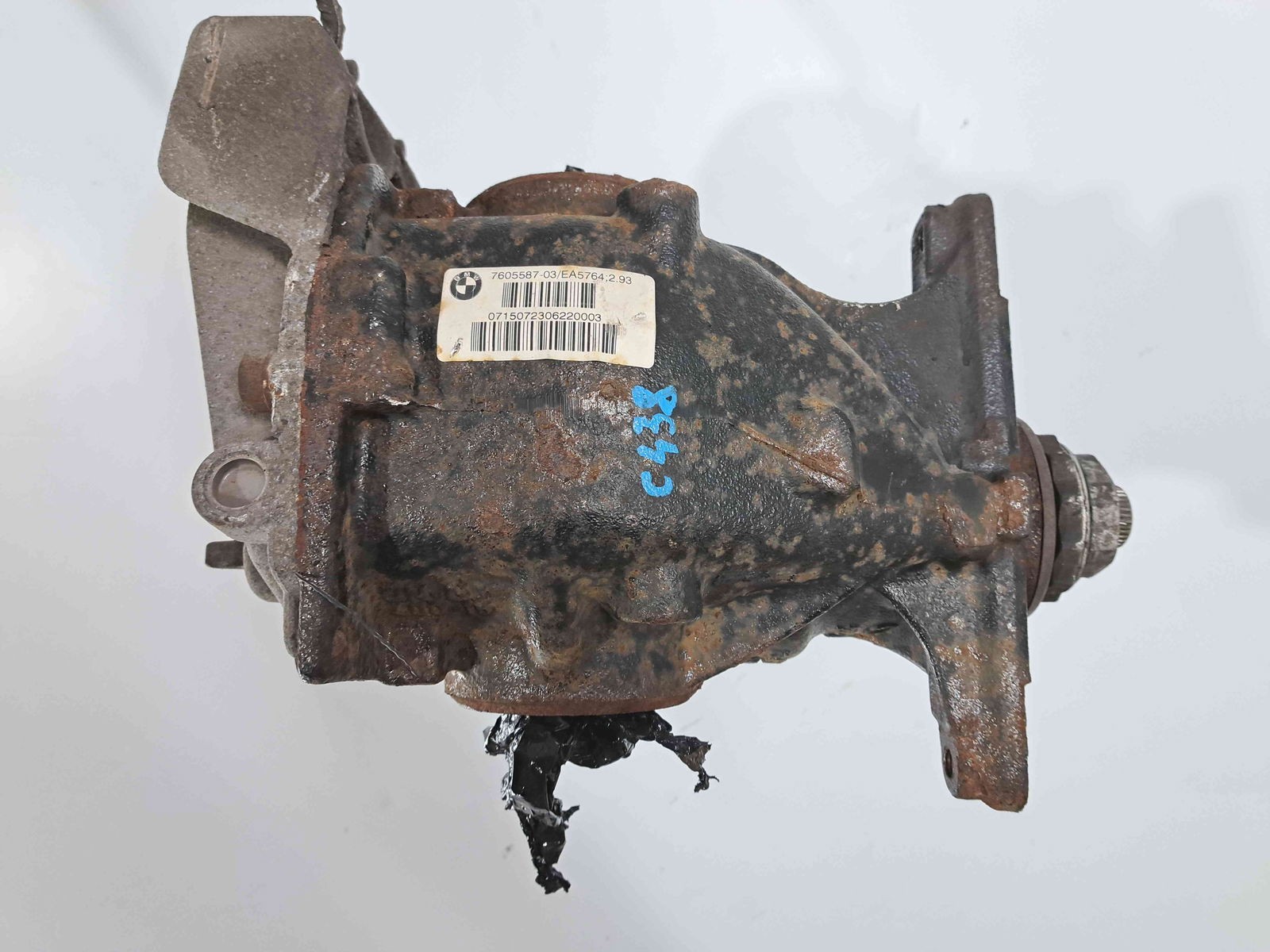 Grup diferential spate Bmw 3 (F30) [Fabr 2012-2017] 7605587-03 1.5 B37D 85KW / 115CP - imagine 1