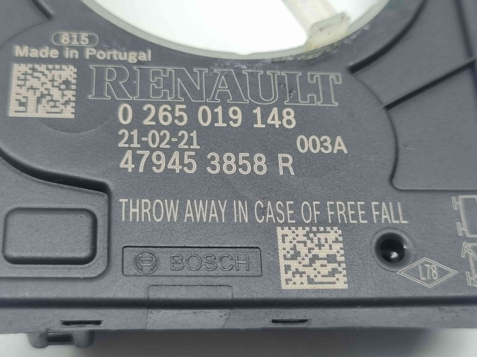 Senzor unghi volan Dacia Logan 3 [Fabr 2021-2024] 479453858R - imagine 2