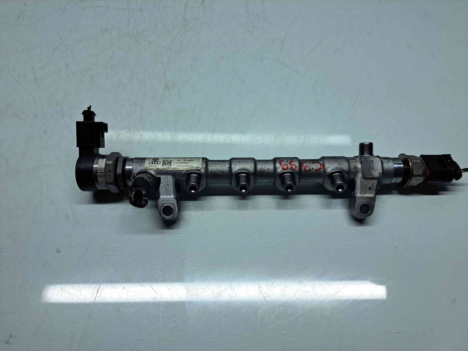 Rampa injectoare AUDI A5 (8T3) [Fabr 2007-2015] 03L130089Q 2.0 TDI CGLB 125KW / 170CP - imagine 1