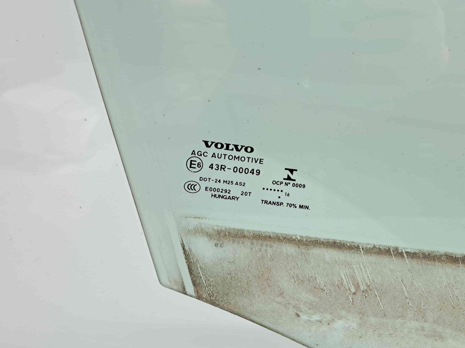 Geam usa dreapta fata Volvo V40 II Rdesign [Fabr 2013-2019] OEM - imagine 2