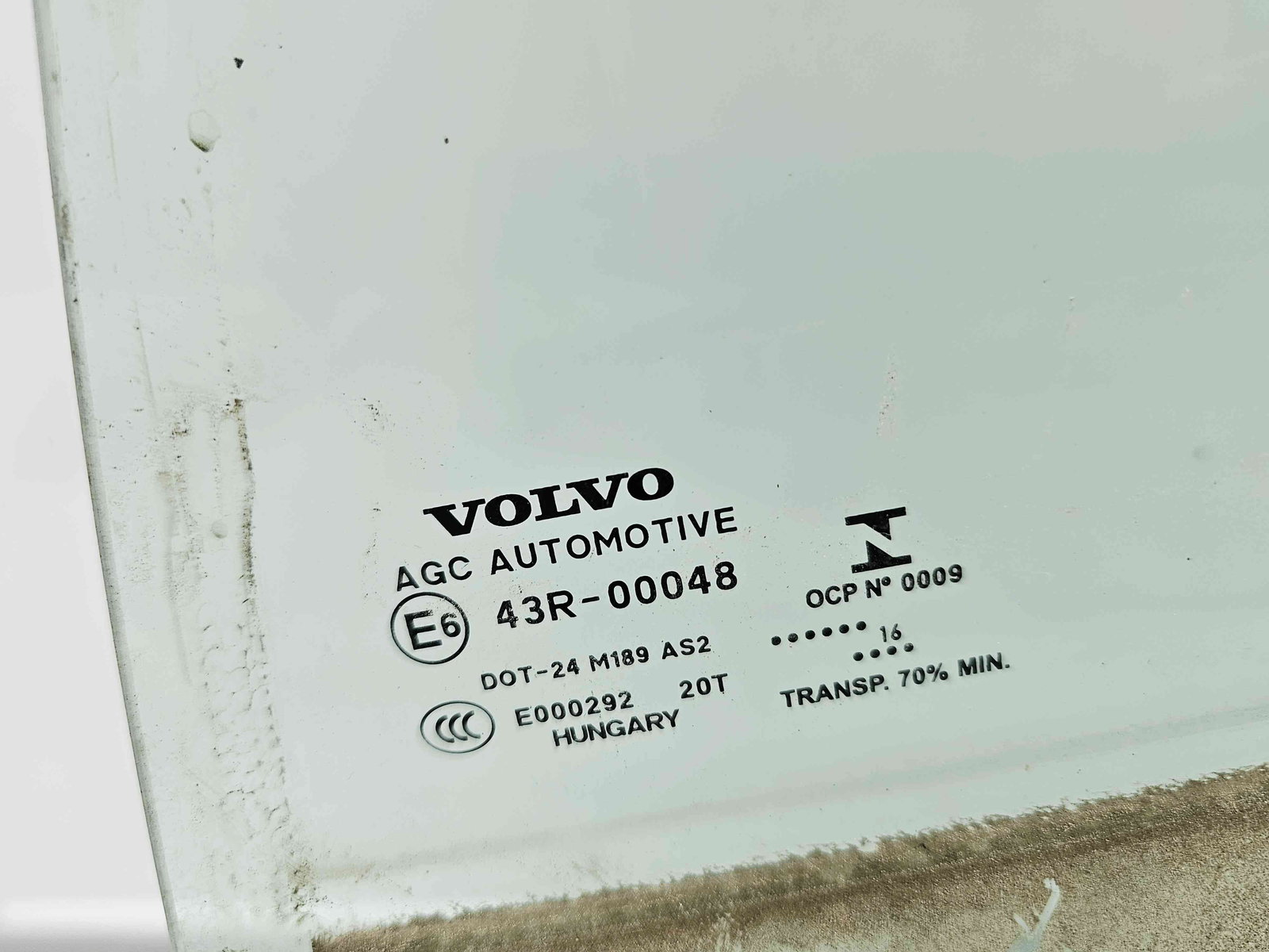 Geam usa stanga spate Volvo V40 II Rdesign [Fabr 2013-2019] OEM - imagine 2