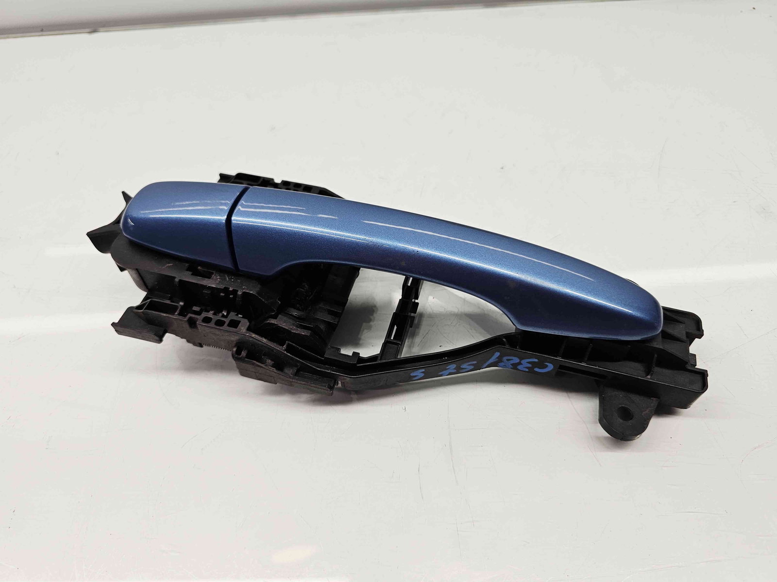 Maner usa stanga spate Volvo V40 II Rdesign [Fabr 2013-2019] 713 POWER BLUE METAL - imagine 1