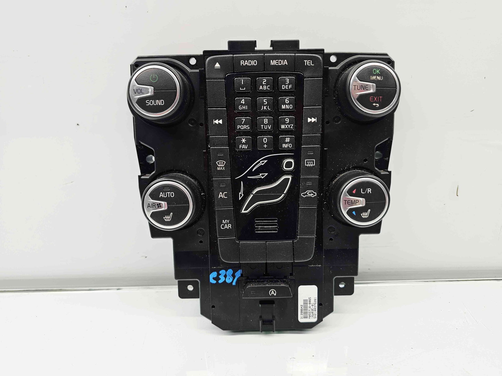 Panou comanda clima Volvo V40 II Rdesign [Fabr 2013-2019] 31398642 - imagine 3