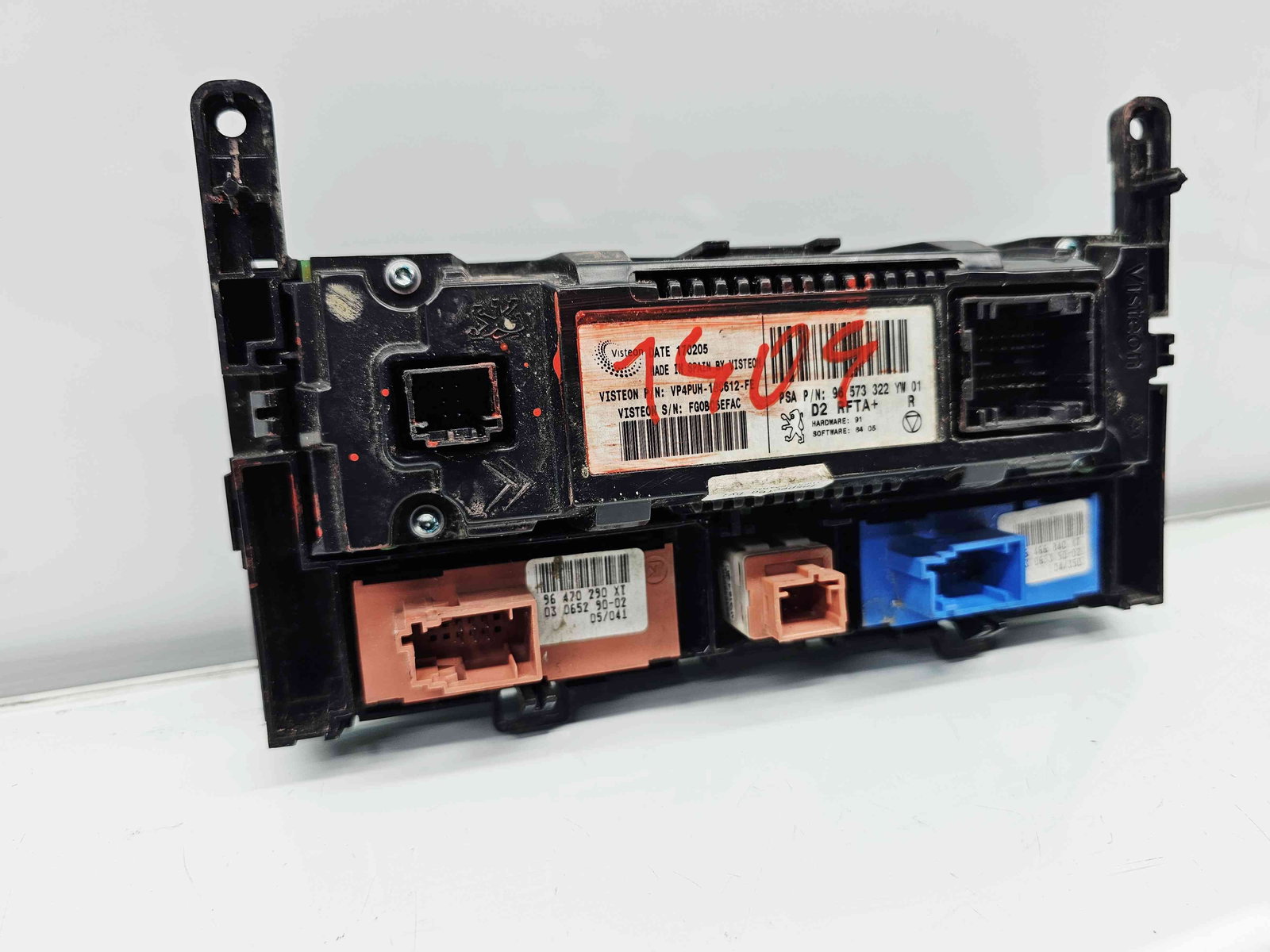 Panou comanda clima Peugeot 407 [Fabr 2004-2010] 96573322 - imagine 5