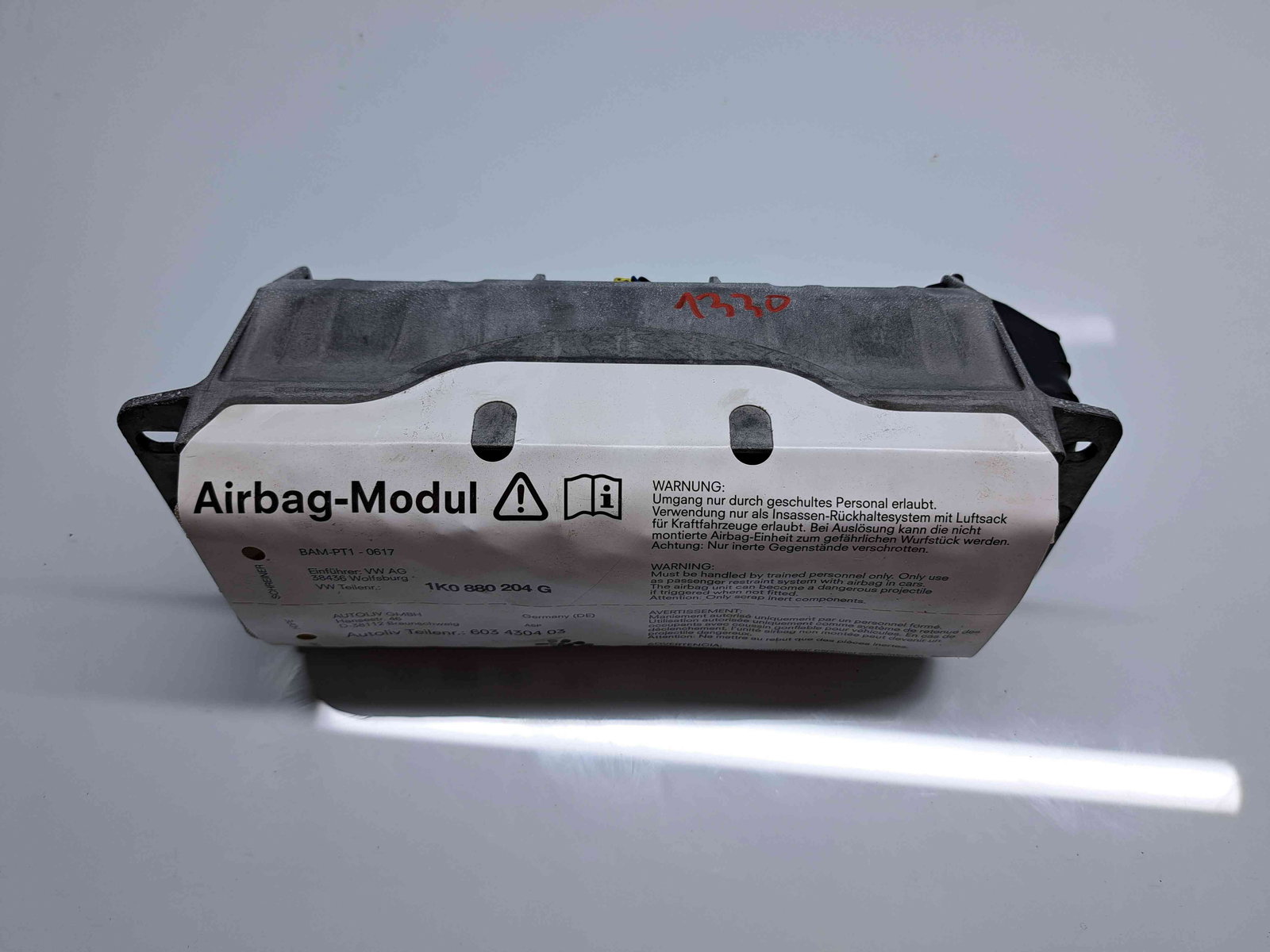 Airbag pasager Volkswagen Golf 5 (1K1) [Fabr 2004-2008] 1K0880204G - imagine 2