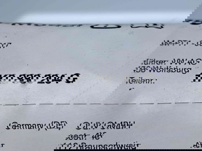  Airbag pasager Volkswagen Golf 5 (1K1) [Fabr 2004-2008] 1K0880204G