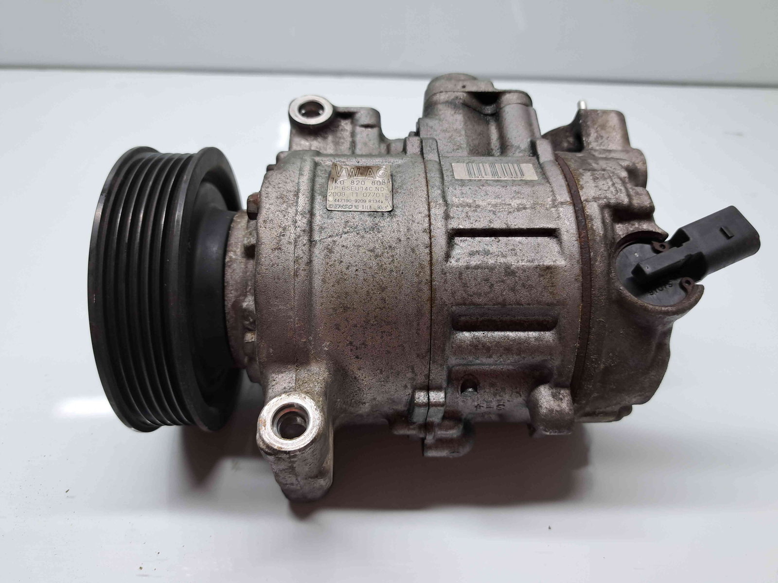 Compresor clima Volkswagen Golf 6 (5K1) GTI [Fabr 2009-2013] 1K0820808A 2.0 TFSI CCZB 155KW / 210CP - imagine 3