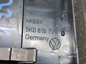  Grila aerisire centrala Volkswagen Golf 6 (5K1) GTI [Fabr 2009-2013] 5K0815735D / 5K0815736D