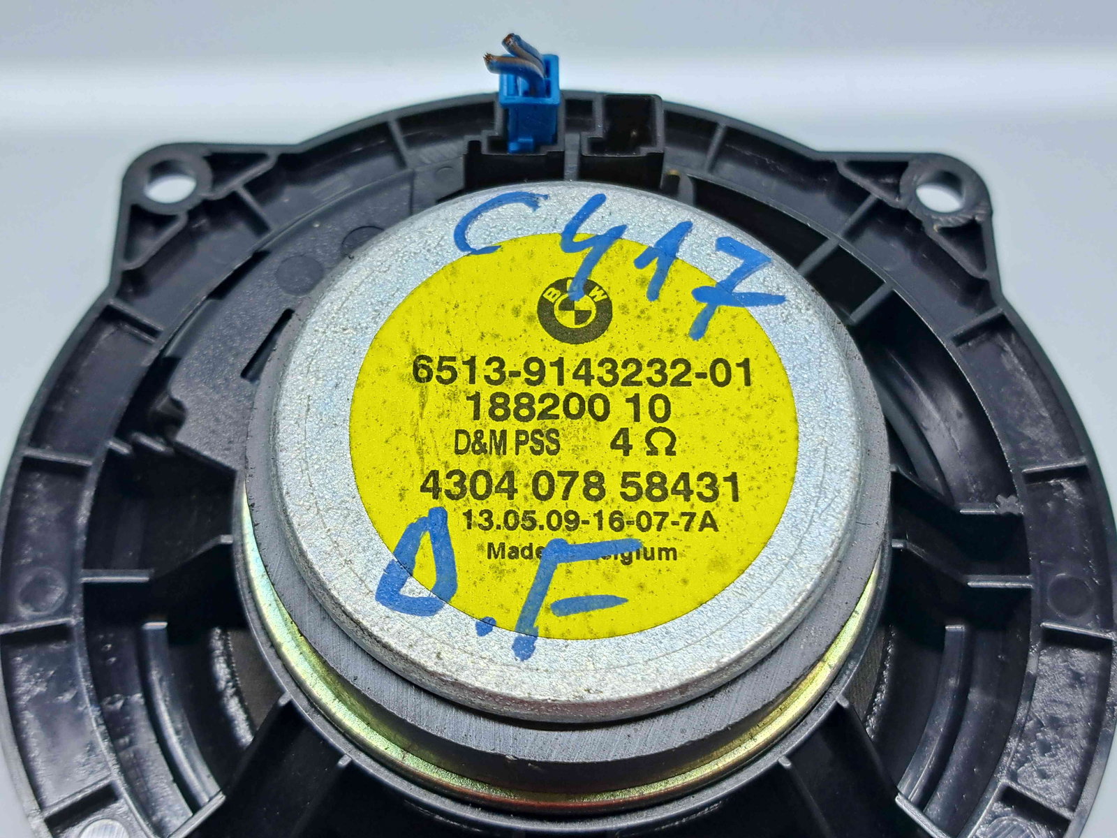 Boxa dreapta fata Bmw 1 cabriolet (E88) [Fabr 2008-2013] 9143232-01 - imagine 3