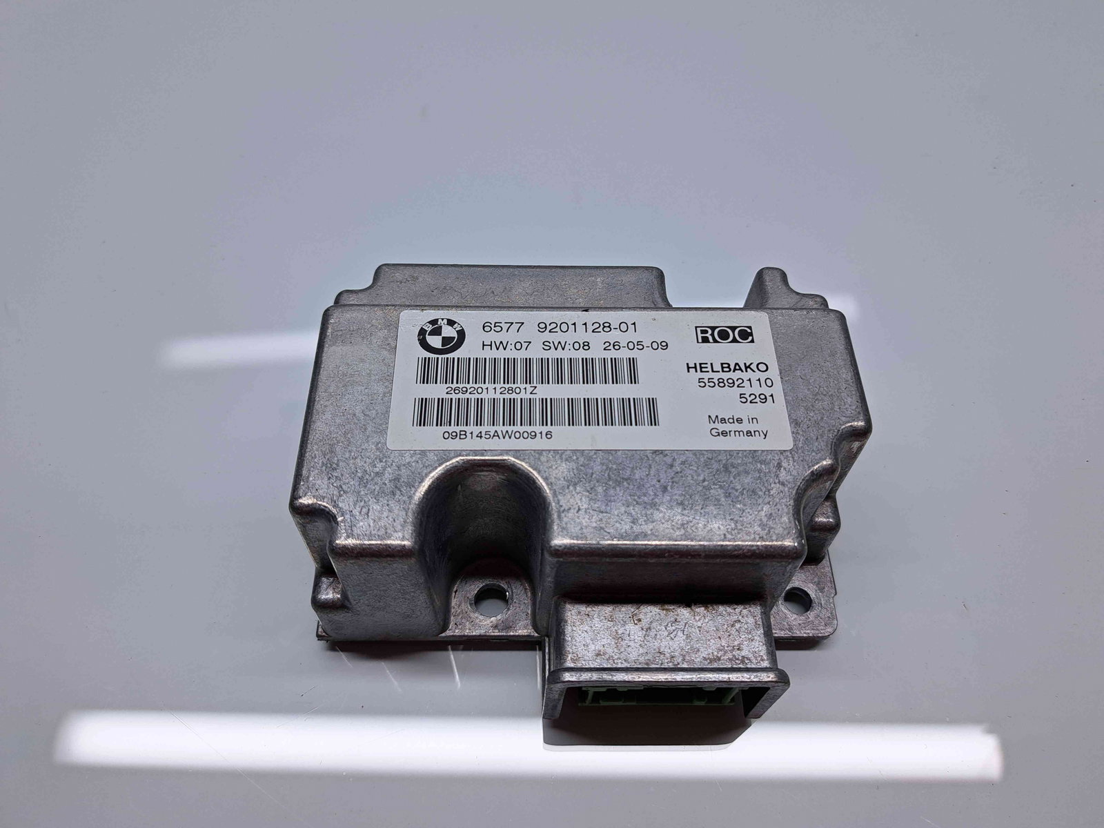 Calculator airbag Bmw 1 cabriolet (E88) [Fabr 2008-2013] 9201128-01 2.0 N47D20 130KW / 177CP