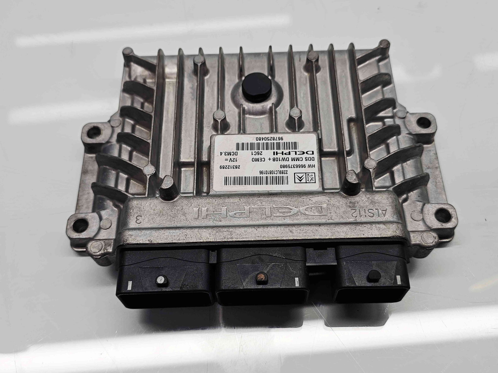 Calculator motor ECU Peugeot 508 [Fabr 2010-2018] 9666375980 2.0 HDI RHH 120KW / 163CP - imagine 1