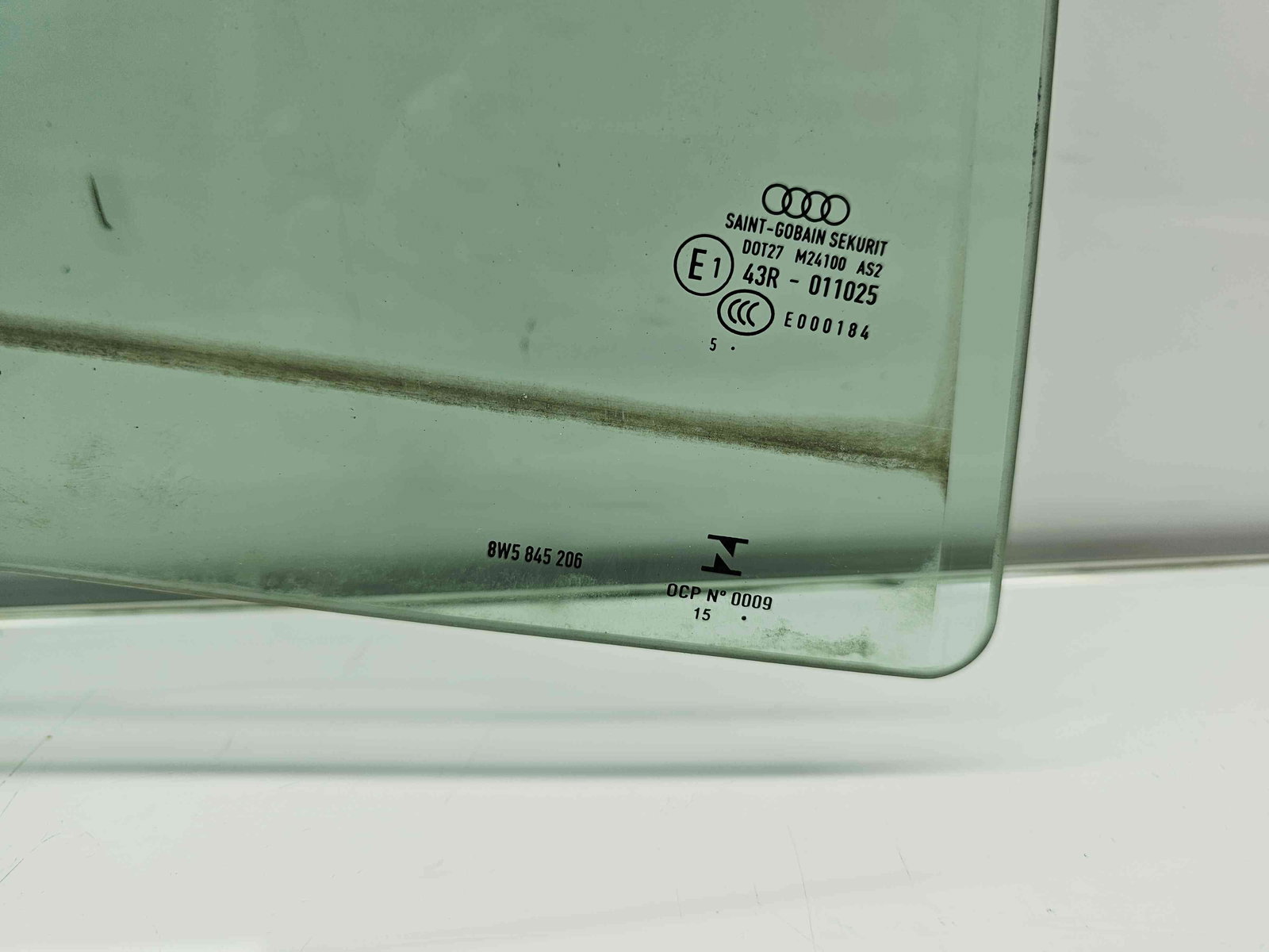 Geam usa dreapta spate Audi A4 (8W2, B9) [Fabr 2015-2023] OEM - imagine 2