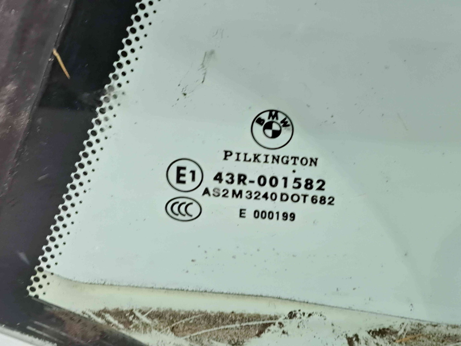 Geam usa stanga spate Bmw 1 cabriolet (E88) [Fabr 2008-2013] OEM - imagine 2