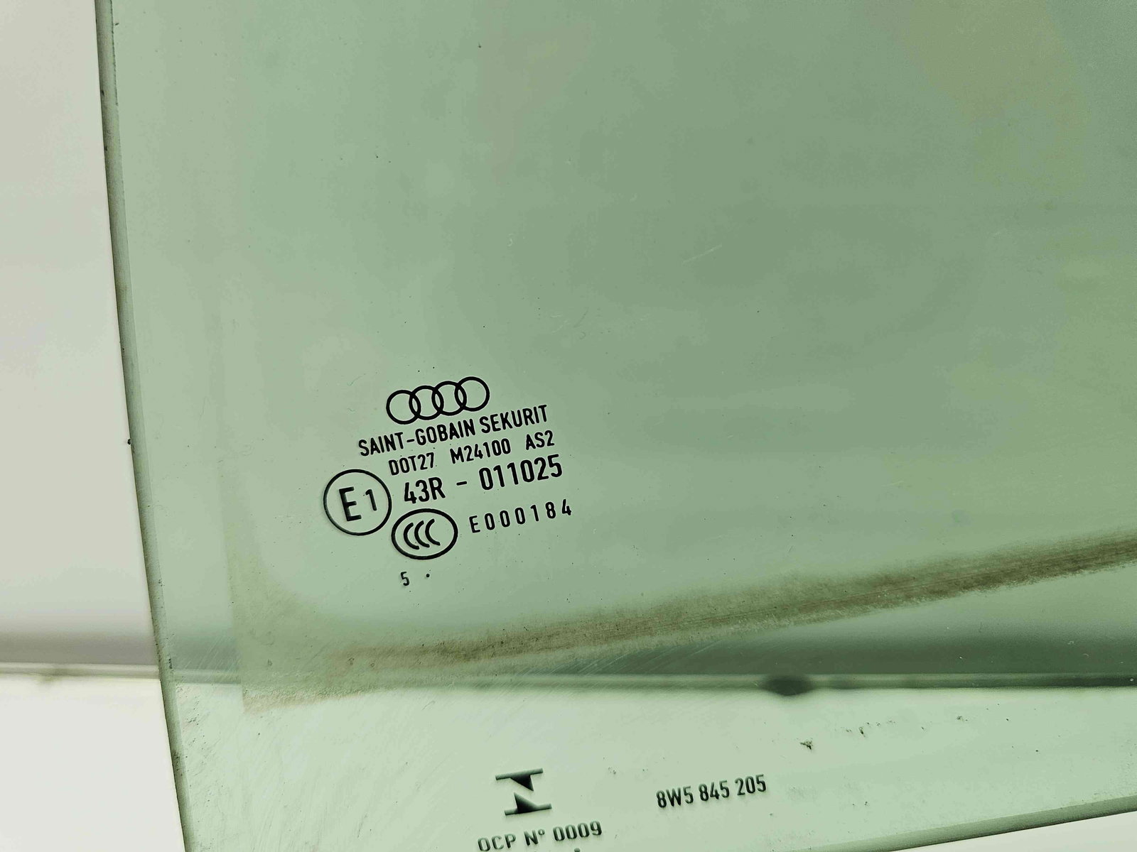 Geam usa stanga spate Audi A4 (8W2, B9) [Fabr 2015-2023] OEM - imagine 2