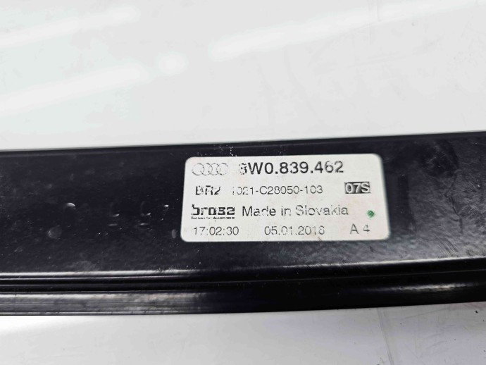 Macara electrica geam dreapta spate Audi A4 (8W2, B9) [Fabr 2015-2023] 8W0839462