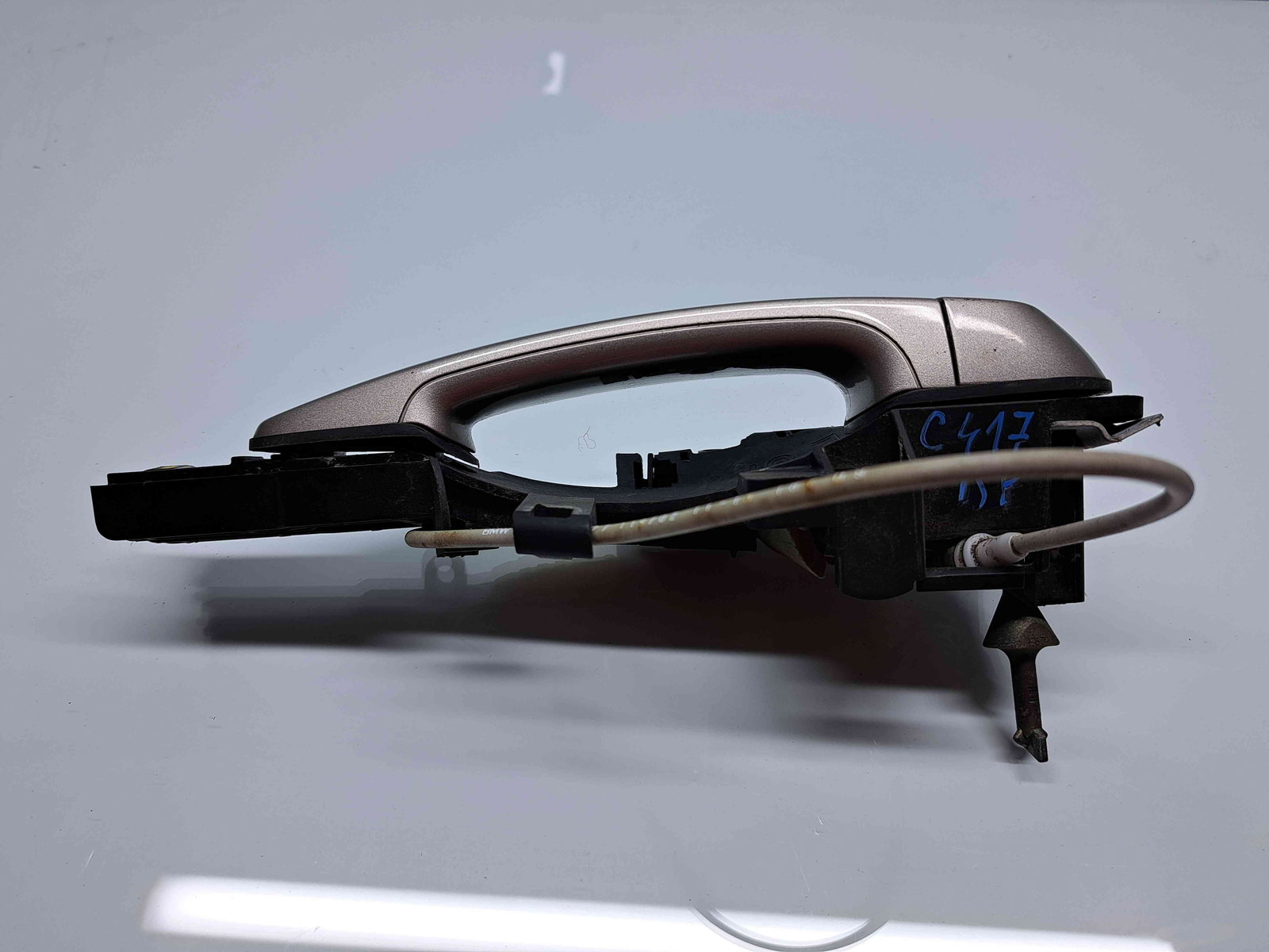 Maner usa dreapta fata Bmw 1 cabriolet (E88) [Fabr 2008-2013] A72 KASCHMIRSILBER - imagine 2