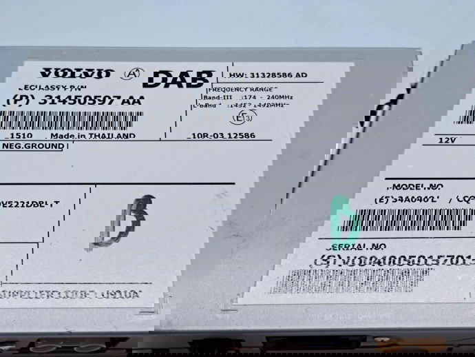  Modul audio Volvo V40 II Rdesign [Fabr 2013-2019] 31450597