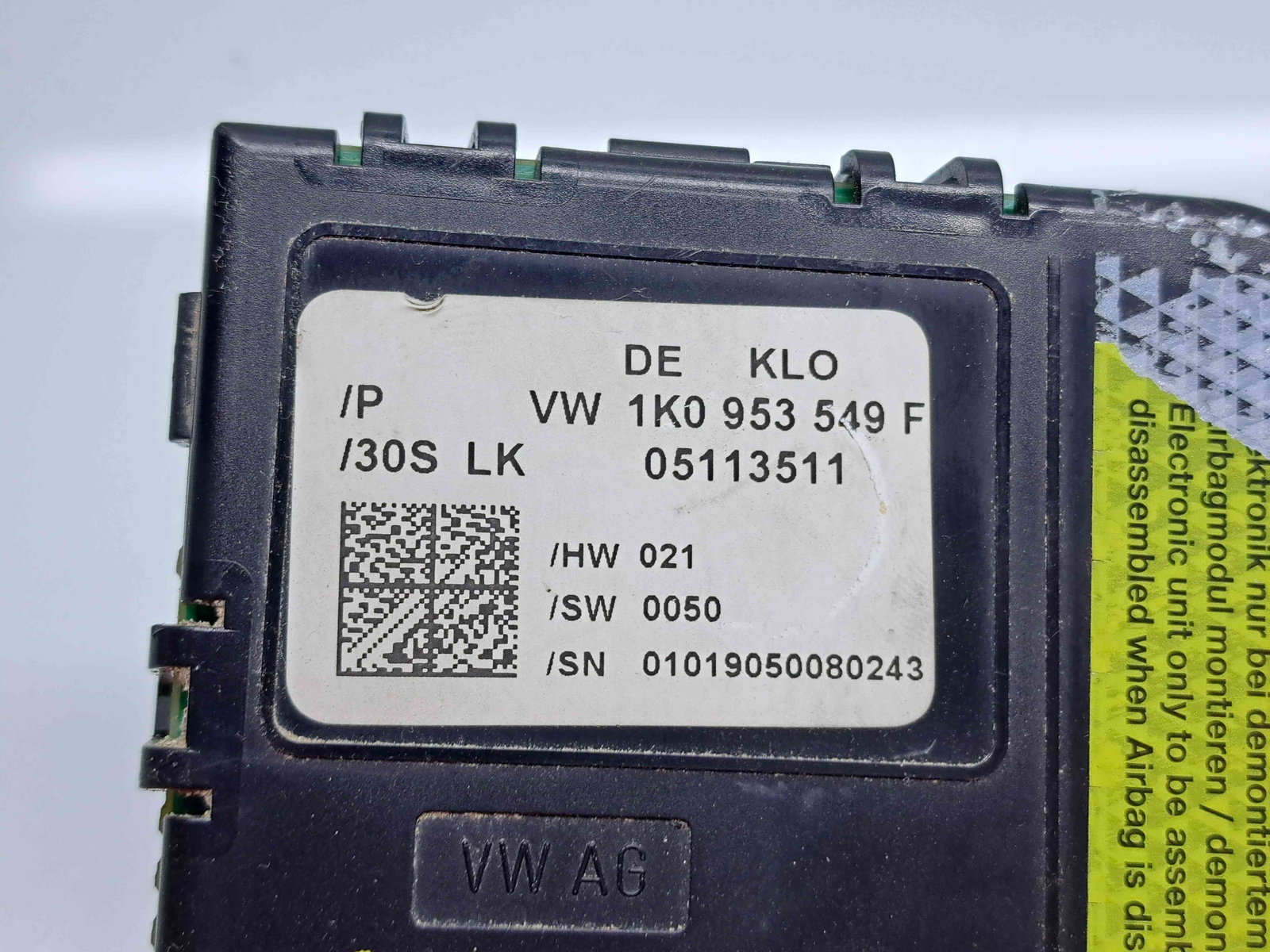 Modul confort Volkswagen Golf 5 (1K1) [Fabr 2004-2008] 1K0953549F - imagine 2