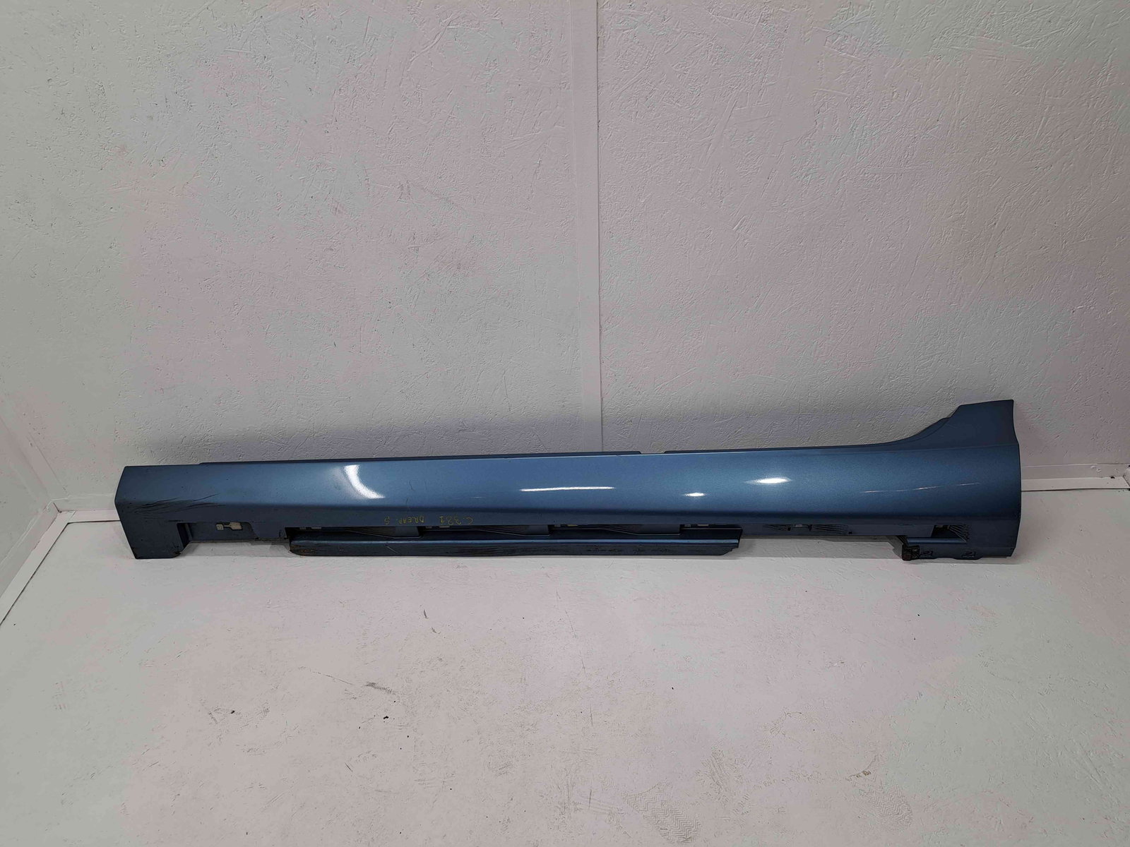 Prag lateral dreapta Volvo V40 II Rdesign [Fabr 2013-2019] 713 POWER BLUE METAL - imagine 1